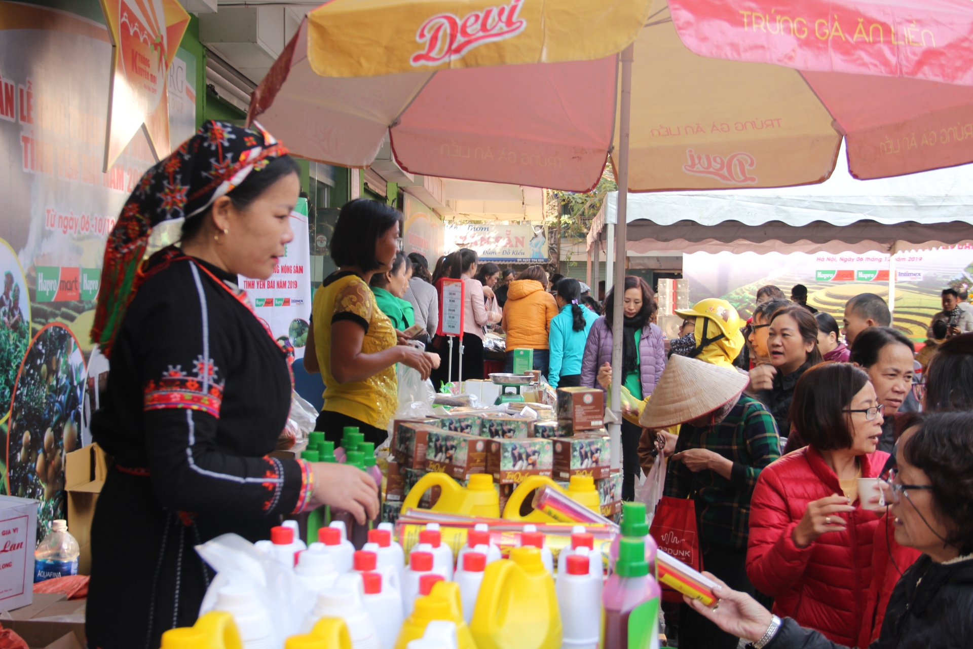 hapro gioi thieu va phan phoi san pham nong san tinh yen bai tai he thong hapromart intimex ha noi