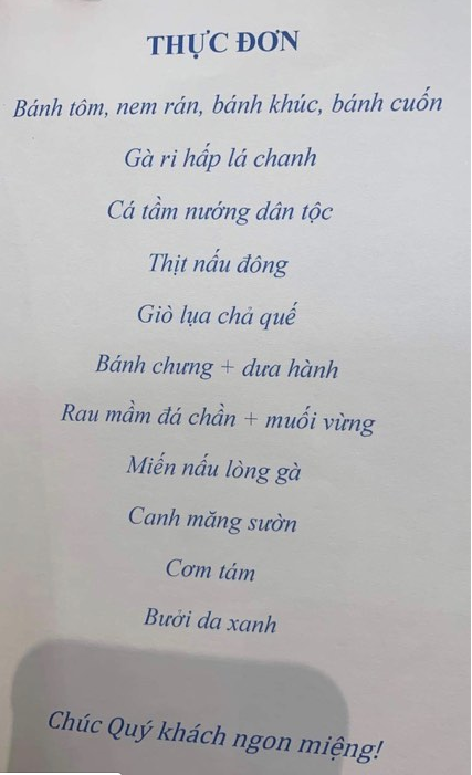 Món ăn đậm vị dân tộc trong tiệc chiêu đãi U22 Việt Nam và tuyển bóng đá nữ bat ngo voi nhung mon an trong tiec chieu dai u22 viet nam va tuyen bong da nu