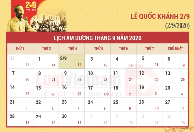 Các ngày nghỉ lễ, Tết năm 2020 chi tiết và đầy đủ nhất cac ngay nghi le tet nam 2020 chi tiet va day du nhat