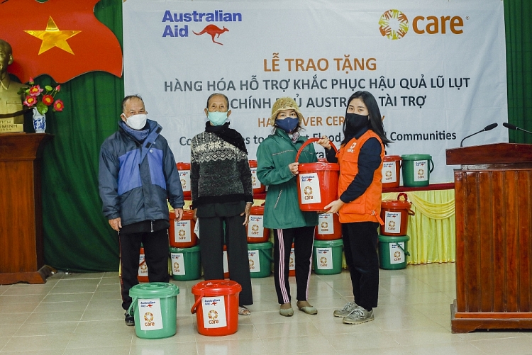 Chính phủ Australia tài trợ 1 triệu AUD giúp miền Trung hồi phục sau lũ Chính phủ Australia tài trợ 1 triệu AUD giúp miền Trung hồi phục sau lũ