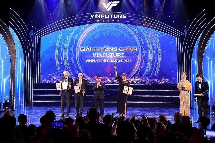 VinFuture công bố chủ nhân các giải thưởng phụng sự nhân loại năm 2021 VinFuture công bố chủ nhân các giải thưởng phụng sự nhân loại năm 2021
