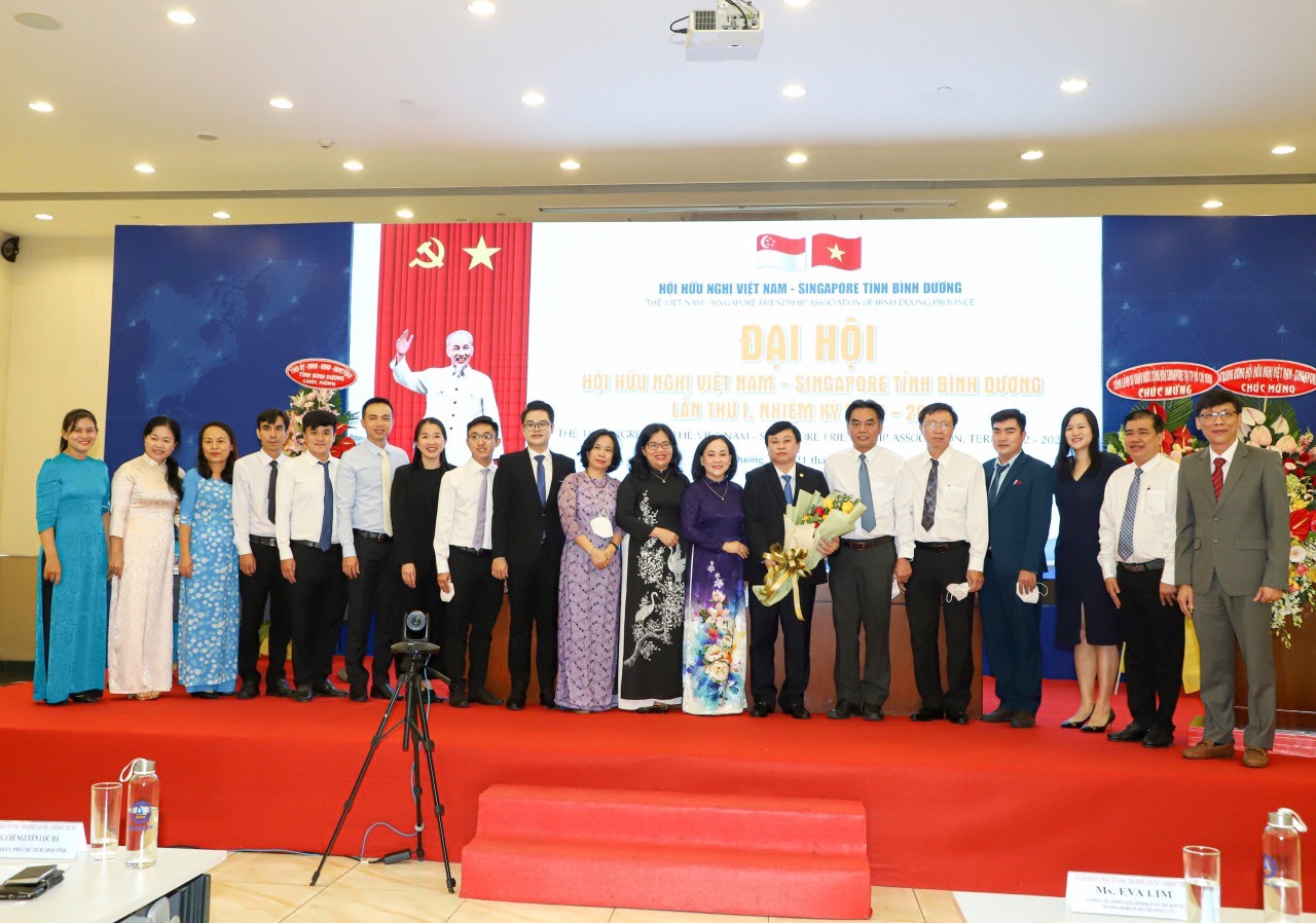 Hội hữu nghị Việt Nam-Singapore tỉnh Bình Dương Đại hội lần thứ nhất Hội hữu nghị Việt Nam-Singapore tỉnh Bình Dương Đại hội lần thứ nhất