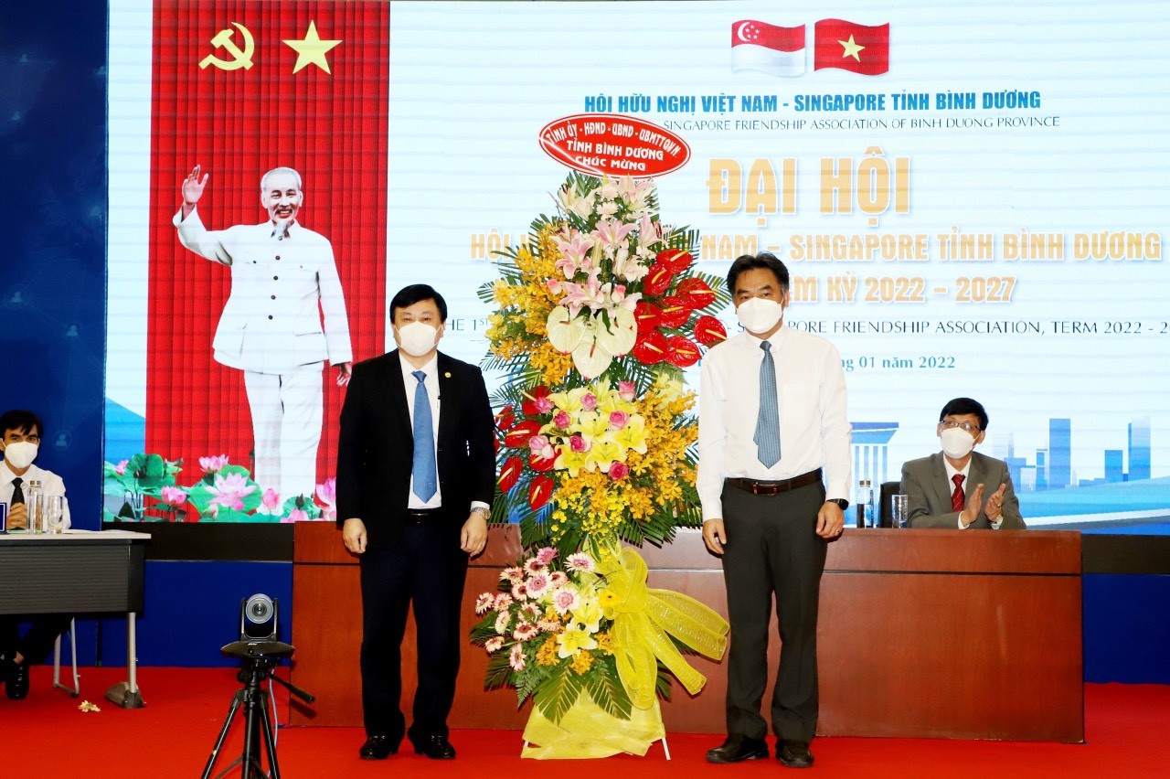 Hội hữu nghị Việt Nam-Singapore tỉnh Bình Dương Đại hội lần thứ nhất Hội hữu nghị Việt Nam-Singapore tỉnh Bình Dương Đại hội lần thứ nhất