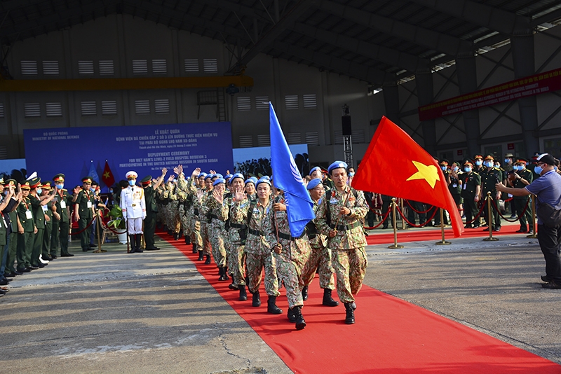 Lực lượng quân y sẽ mang theo nét đẹp văn hóa, con người Việt Nam và hình ảnh Bệnh viện dã chiến cấp 2 số 3 lên đường đến Nam Sudan: Mang văn hoá Việt Nam giao lưu với bạn bè quốc tế