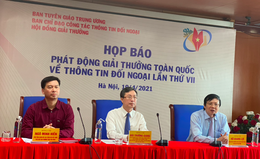 Phát động Giải thưởng toàn quốc về thông tin đối ngoại lần thứ VII Phát động Giải thưởng toàn quốc về thông tin đối ngoại lần thứ VII
