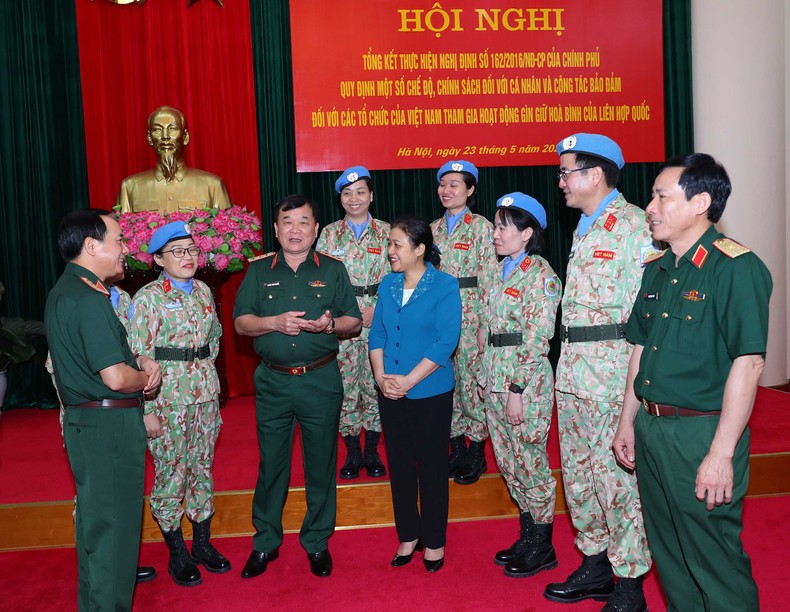 Bảo đảm chế độ, chính sách đối với cá nhân và tổ chức tham gia hoạt động gìn giữ hòa bình Liên hợp quốc Bảo đảm chế độ, chính sách đối với cá nhân và tổ chức tham gia hoạt động gìn giữ hòa bình Liên hợp quốc ảnh 3