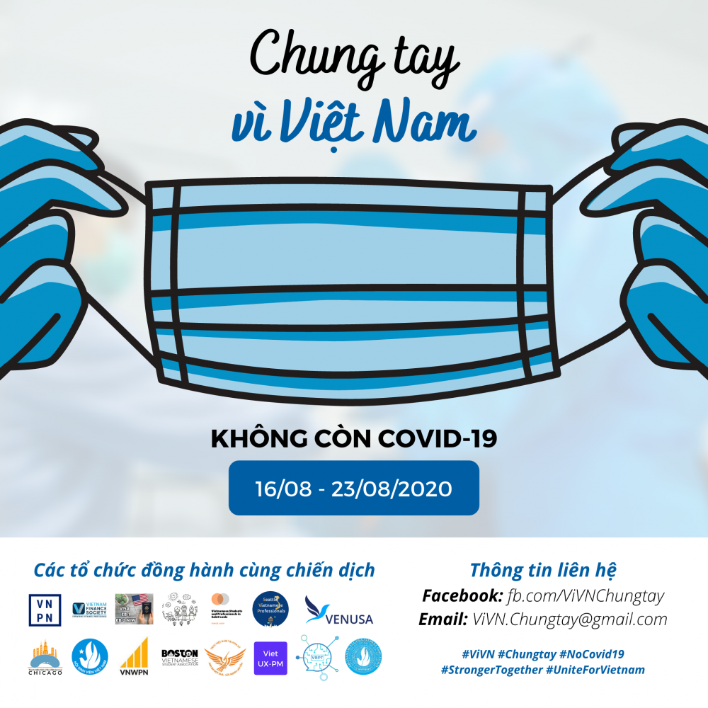 gần 20 tổ chức chuyên gia và cộng đồng người Việt trên khắp nước Mỹ đã phát động chiến dịch Chung tay vì Việt Nam - Không còn Covid-19. 0031 117444785 230267651741922 3909466882018620653 o