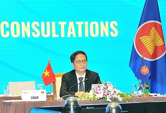 Bộ trưởng Trần Tuấn Anh chủ trì hội nghị tại đầu cầu Hà Nội. 4553 asean hanf quocos