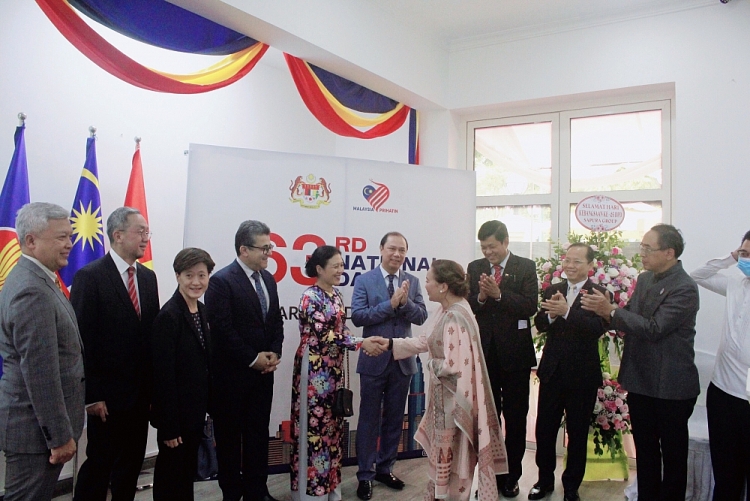 Kỷ niệm 63 năm ngày Quốc khánh Malaysia Đại sứ các nước tham gia Kỷ niệm 63 năm ngày Quốc khánh Malaysia tại Hà Nội