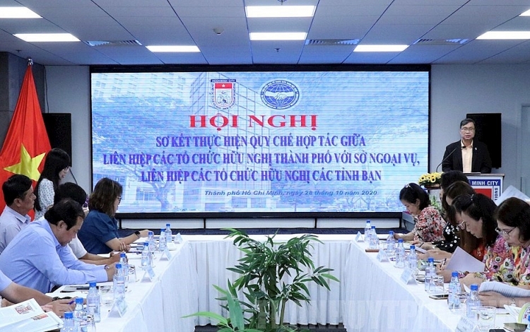 Chủ tịch HUFO ông Vương Đức Hoàng Quân phát biểu tại Hội nghị. Chủ tịch HUFO ông Vương Đức Hoàng Quân phát biểu tại Hội nghị.