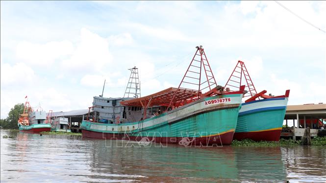 Đẩy mạnh tuyên truyền, phối hợp thực thi Luật Cảnh sát biển Việt Nam Chú thích ảnh