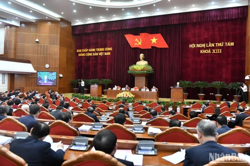 Khai mạc Hội nghị lần thứ 8 Ban Chấp hành Trung ương Đảng khóa XIII Khai mạc Hội nghị lần thứ 8 Ban Chấp hành Trung ương Đảng khóa XIII