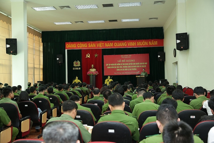 Hình ảnh tại lớp tập huấn bồi dưỡng về các nội dung quyền con người.