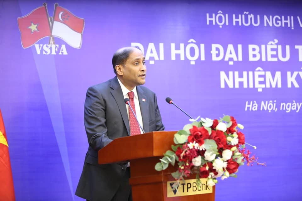 Ông Vũ Viết Ngoạn tái đắc cử Chủ tịch Hội hữu nghị Việt Nam-Singapore nhiệm kỳ 2021-2026 Ông Vũ Viết Ngoạn tái đắc cử Chủ tịch Hội hữu nghị Việt Nam-Singapore nhiệm kỳ 2021-2026