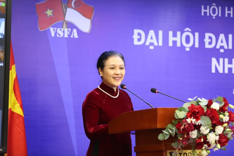 Ông Vũ Viết Ngoạn tái đắc cử Chủ tịch Hội hữu nghị Việt Nam-Singapore nhiệm kỳ 2021-2026 Ông Vũ Viết Ngoạn tái đắc cử Chủ tịch Hội hữu nghị Việt Nam-Singapore nhiệm kỳ 2021-2026