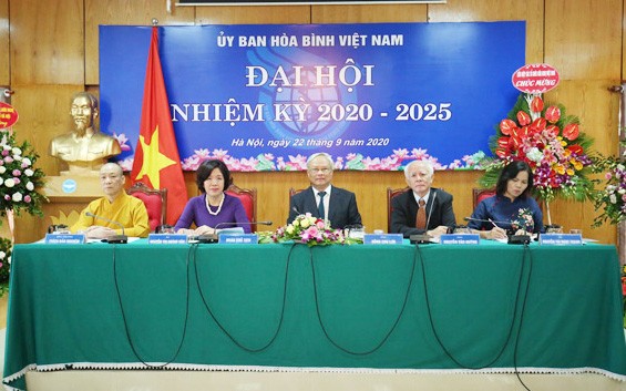Đại hội đại biểu toàn quốc nhiệm kỳ 2020 - 2025 Ủy ban Hòa bình Việt Nam (Ảnh minh họa: VUFO) Đại hội đại biểu toàn quốc nhiệm kỳ 2020 - 2025 Ủy ban Hòa bình Việt Nam (Ảnh minh họa: VUFO)