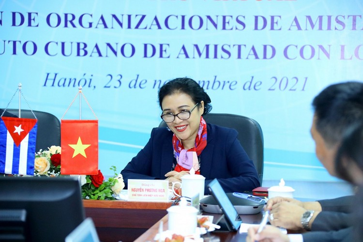 Bà Bà Nguyễn Phương Nga, Chủ tịch VUFO Bà Bà Nguyễn Phương Nga, Chủ tịch VUFO