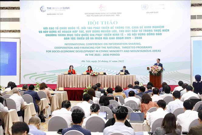 Huy động nguồn lực, thu hút đầu tư phát triển vùng đồng bào dân tộc thiểu số, miền núi Chú thích ảnh