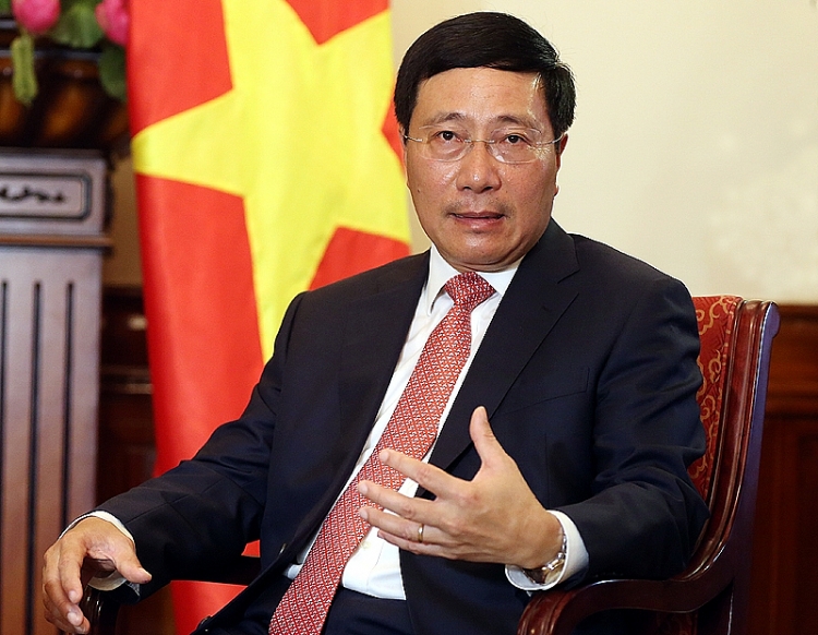 Phó Thủ tướng, Bộ trưởng Bộ Ngoại giao Phạm Bình Minh (Ảnh: VGP/Hải Minh) Phó Thủ tướng, Bộ trưởng Bộ Ngoại giao Phạm Bình Minh (Ảnh: VGP/Hải Minh)