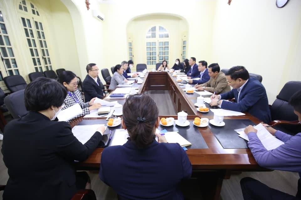 Toàn cảnh buổi làm việc. Ảnh Tuấn Việt. Toàn cảnh buổi làm việc. Ảnh Tuấn Việt.