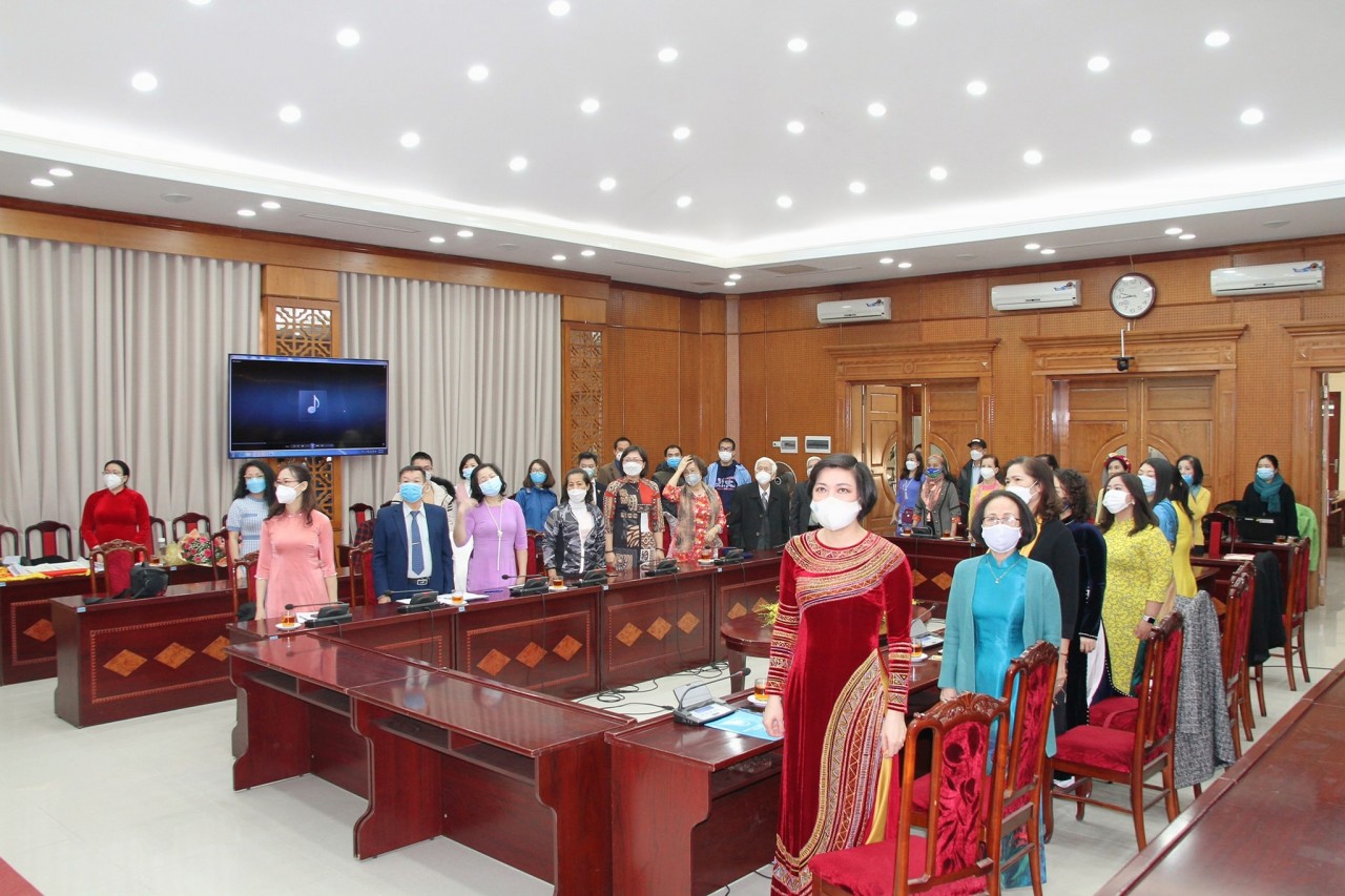 Các đại biểu tham dự buổi lễ. (Ảnh: HAUFO) Các đại biểu tham dự buổi lễ. (Ảnh: HAUFO)