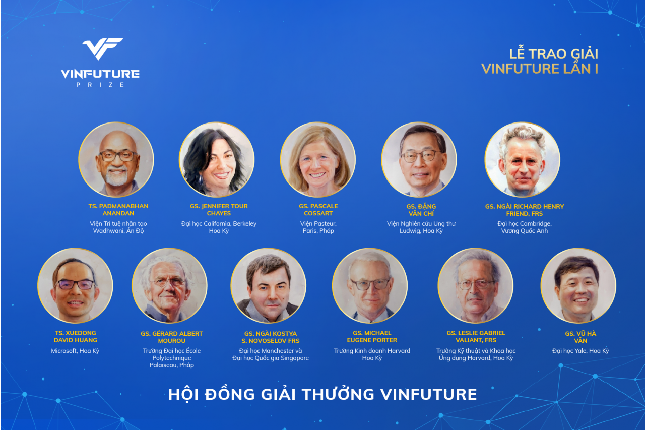 Lễ trao giải VinFuture lần I: Vinh danh 4 công trình khoa học phụng sự nhân loại năm 2021 Lễ trao giải VinFuture lần I: Vinh danh 4 công trình khoa học phụng sự nhân loại năm 2021
