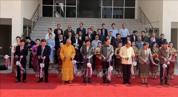 Bàn giao tòa nhà Cục Xúc tiến doanh nghiệp vừa và nhỏ cho Bộ Công Thương Lào