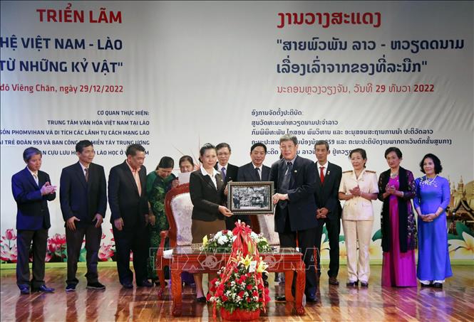 60 năm quan hệ Việt Nam - Lào: Chuyện kể từ những kỷ vật Chú thích ảnh
