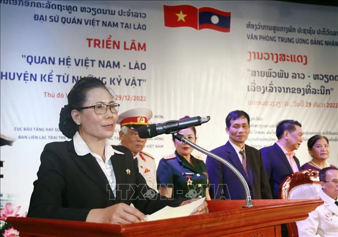 60 năm quan hệ Việt Nam - Lào: Chuyện kể từ những kỷ vật Chú thích ảnh
