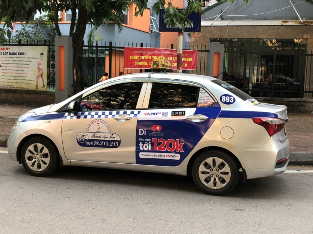 Xe khách xe buýt taxi đồng loạt triển khai thanh toán không tiền mặt 0954 anh3