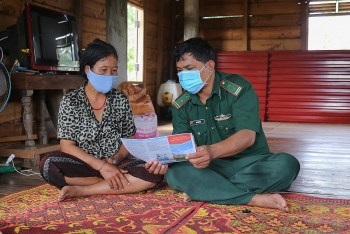 life at the covid 19 checkpoint by the vietnam laos border in photos
