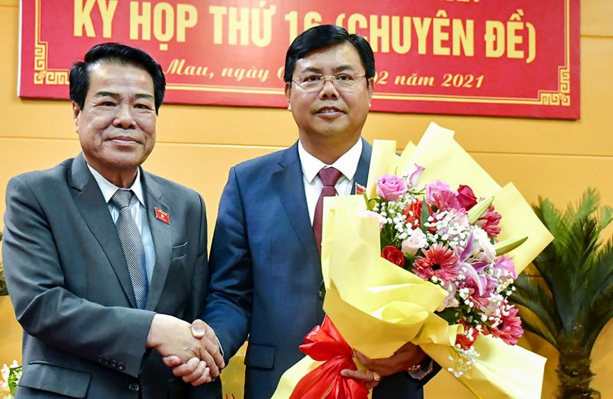 Ông Nguyễn Tiến Hải được bầu giữ chức Chủ tịch HĐND tỉnh Cà Mau Ông Nguyễn Tiến Hải được bầu giữ chức Chủ tịch HĐND tỉnh Cà Mau