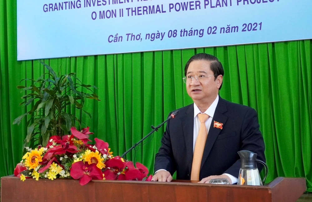 Cần Thơ: Trao Giấy chứng nhận đăng ký đầu tư dự án trị giá 1,3 tỷ USD Cần Thơ: Trao Giấy chứng nhận đăng ký đầu tư dự án trị giá 1,3 tỷ USD