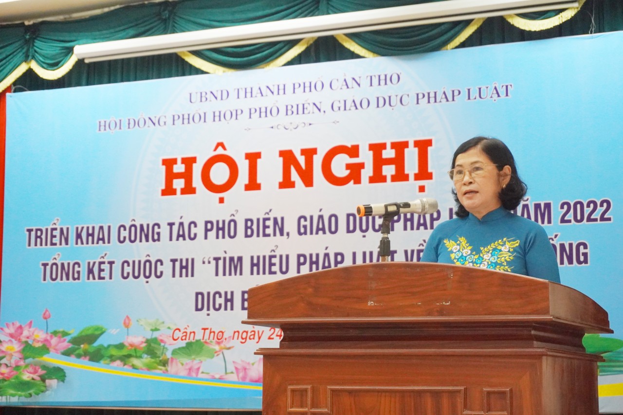 Phó Chủ tịch Liên hiệp Cần Thơ đạt giải nhất Cuộc thi “Tìm hiểu pháp luật về phòng, chống dịch bệnh COVID-19” Phó Chủ tịch Liên hiệp Cần Thơ đạt giải nhất Cuộc thi “Tìm hiểu pháp luật về phòng, chống dịch bệnh COVID-19”
