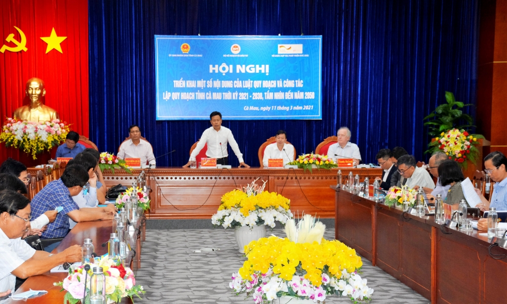 Cà Mau: Lập Quy hoạch tỉnh thời kỳ 2021 - 2030, tạo đà phát triển trong tương lai