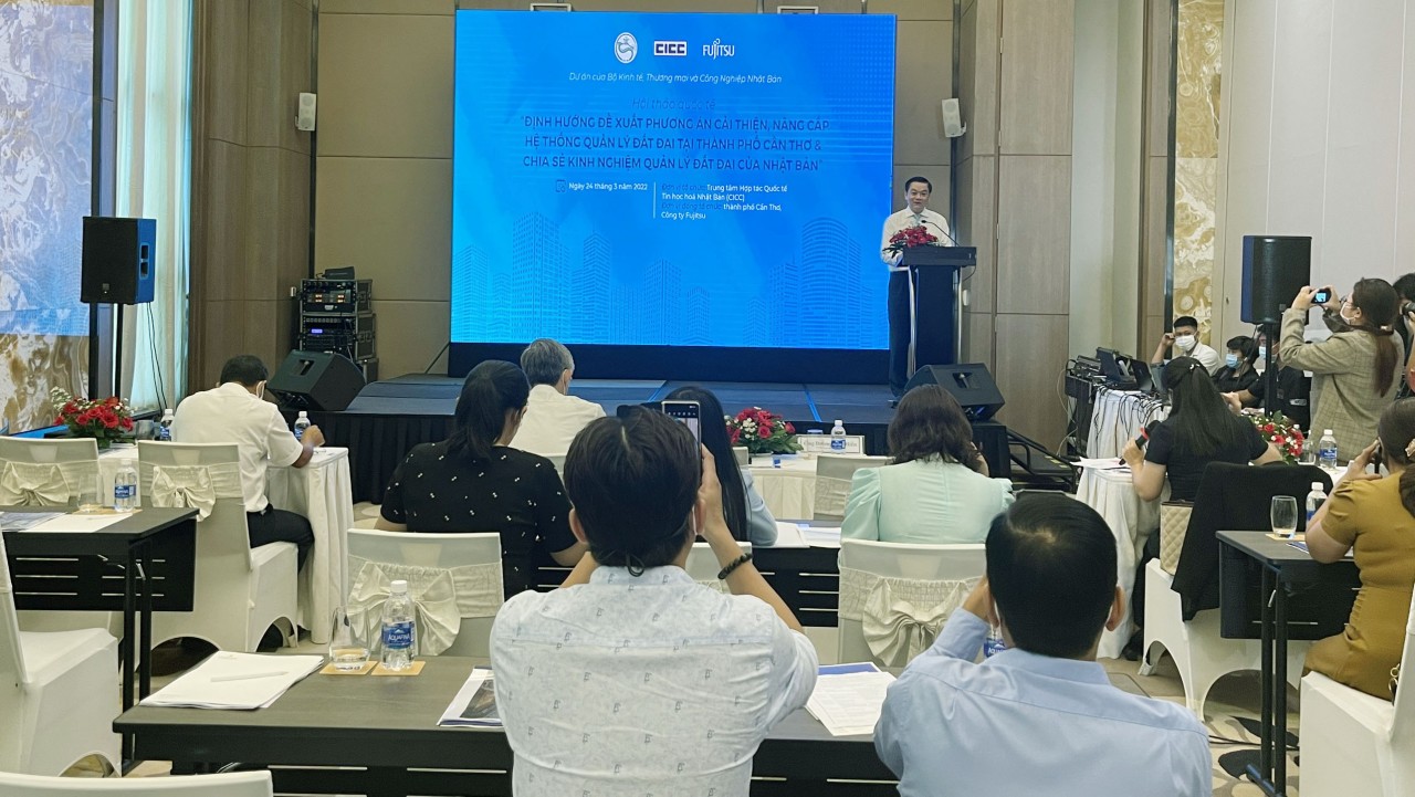 Nhật Bản chia sẻ kinh nghiệm quản lý đất đai với TP Cần Thơ Nhật Bản chia sẻ kinh nghiệm quản lý đất đai với TP Cần Thơ