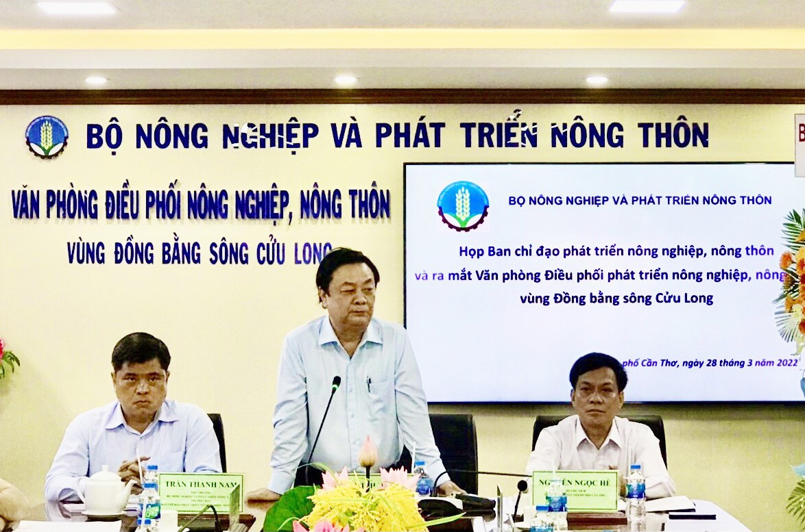 Ra mắt Văn phòng điều phối nông nghiệp, nông thôn vùng ĐBSCL tại Cần Thơ Ra mắt Văn phòng điều phối nông nghiệp, nông thôn vùng ĐBSCL tại Cần Thơ