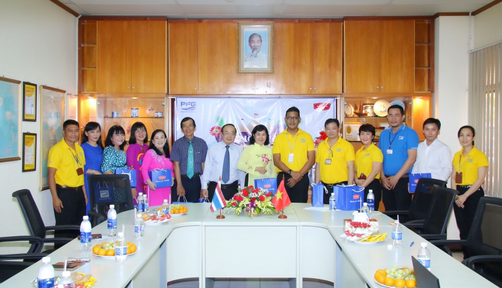 Liên hiệp Cần Thơ: Thăm và chúc mừng năm mới doanh nghiệp Thái Lan nhân dịp Tết Songkran Liên hiệp Cần Thơ: Thăm và chúc mừng năm mới doanh nghiệp Thái Lan nhân dịp Tết Songkran