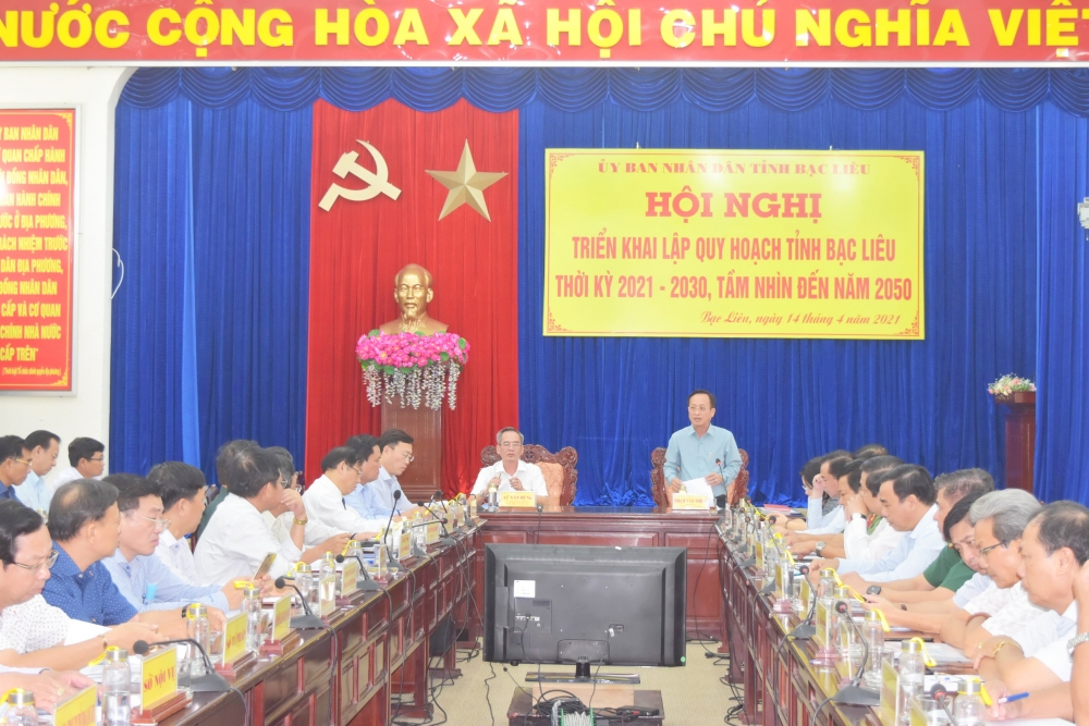 Bạc Liêu triển khai lập quy hoạch thời kỳ 2021-2030, tầm nhìn đến 2050 Bạc Liêu triển khai lập quy hoạch thời kỳ 2021-2030, tầm nhìn đến 2050