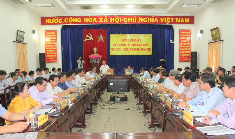 Bạc Liêu triển khai lập quy hoạch thời kỳ 2021-2030, tầm nhìn đến 2050 Bạc Liêu triển khai lập quy hoạch thời kỳ 2021-2030, tầm nhìn đến 2050