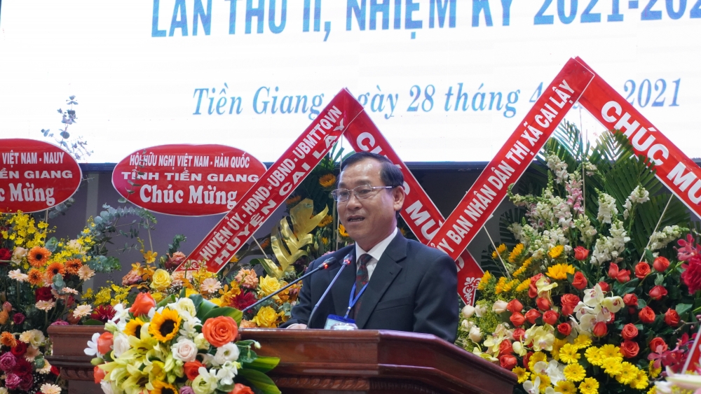 Ông Nguyễn Văn Mười - Phó Chủ tịch UBND tỉnh được bầu kiêm nhiệm giữ chức Chủ tịch Liên hiệp Tiền Giang Ông Nguyễn Văn Mười - Phó Chủ tịch UBND tỉnh được bầu kiêm nhiệm giữ chức Chủ tịch Liên hiệp Tiền Giang