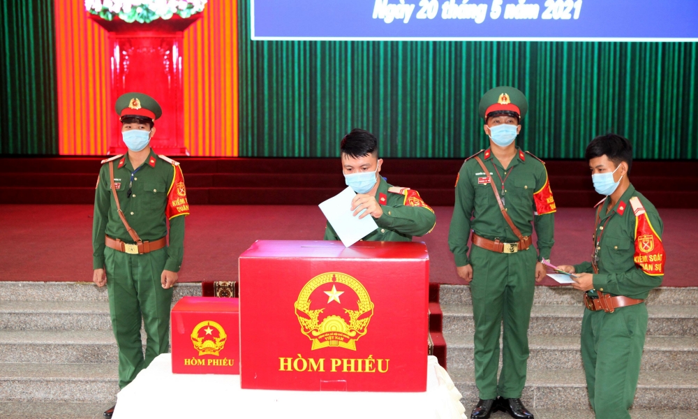 Cần Thơ tổ chức bầu cử sớm cho lực lượng công an, quân đội Cần Thơ tổ chức bầu cử sớm cho lực lượng công an, quân đội
