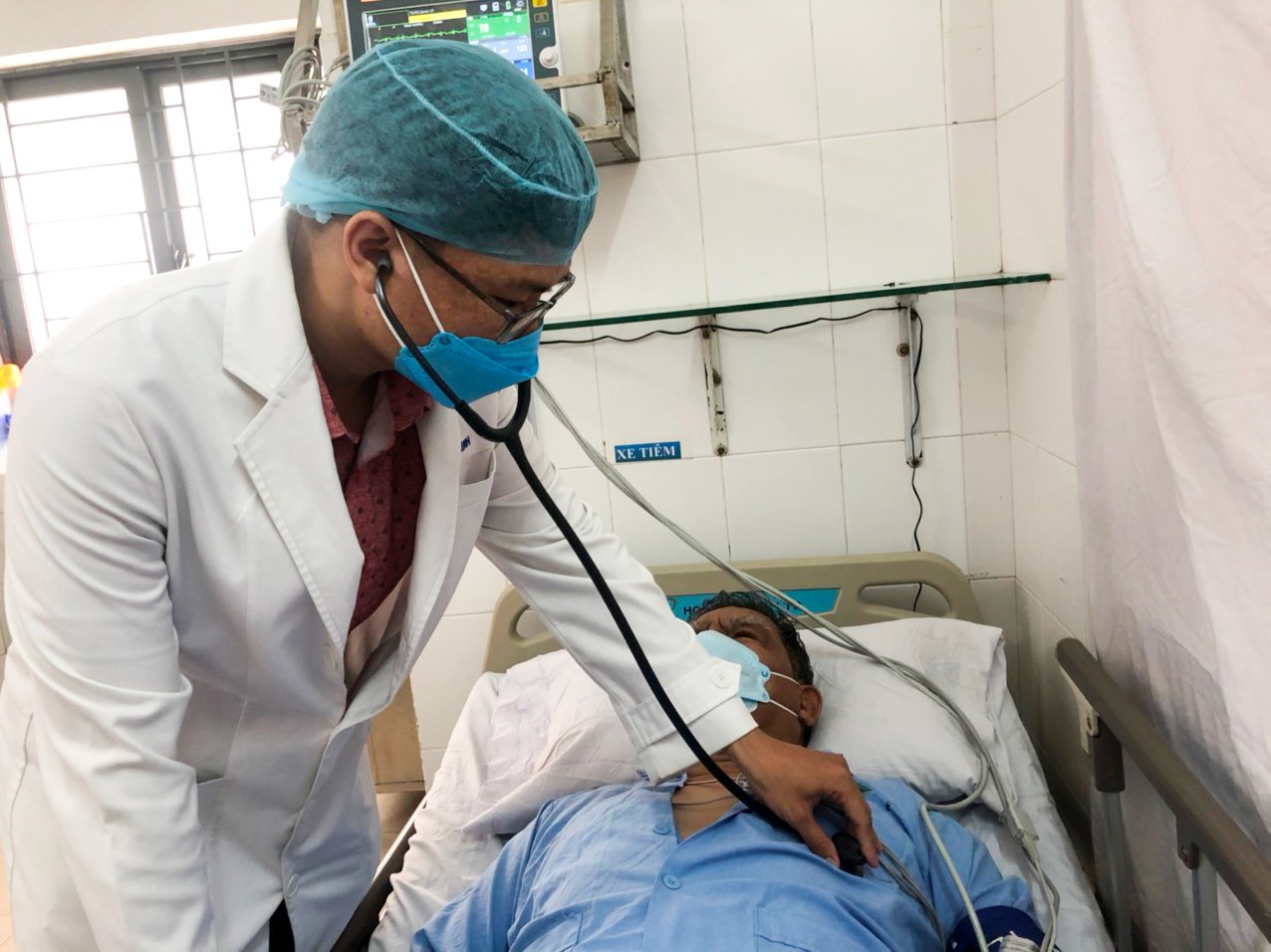 Bác sĩ Cần Thơ cứu sống bệnh nhân quốc tịch Mỹ bị nhồi máu cơ tim cấp Bác sĩ Cần Thơ cứu sống bệnh nhân quốc tịch Mỹ bị nhồi máu cơ tim cấp