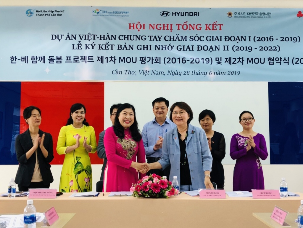 Dự án Việt - Hàn: Chăm sóc gia đình đa văn hóa của hai nước du an viet han chung tay cham soc cau noi quan he huu nghi viet nam han quoc