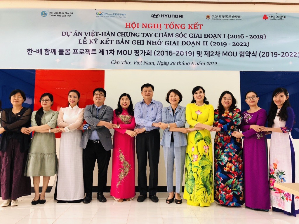 Dự án Việt - Hàn: Chăm sóc gia đình đa văn hóa của hai nước du an viet han chung tay cham soc cau noi quan he huu nghi viet nam han quoc