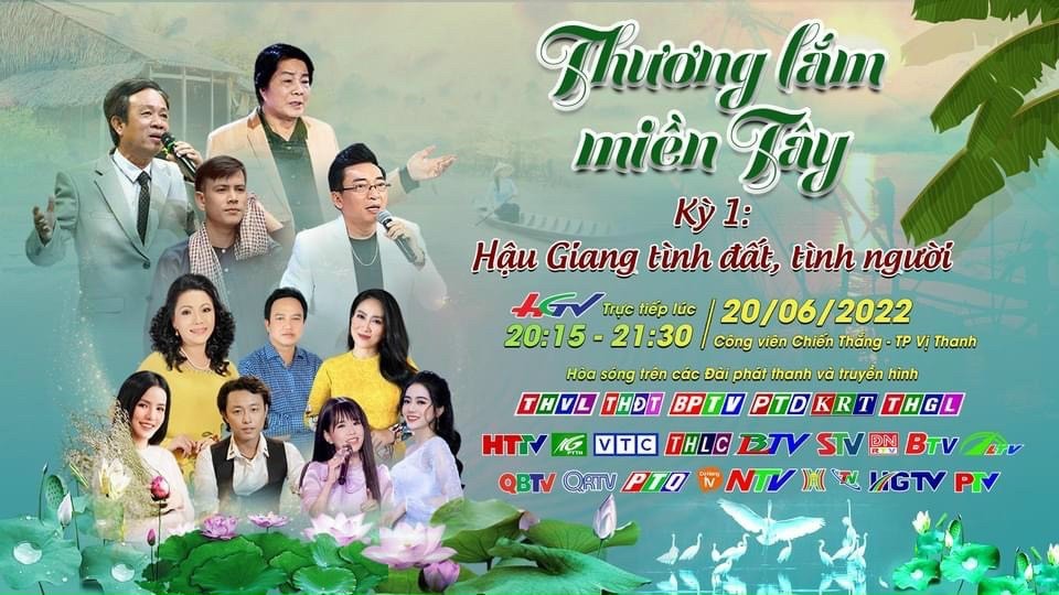 Hậu Giang: Ra mắt Chương trình “Thương lắm miền Tây” kết nối tình yêu miền châu thổ Hậu Giang: Ra mắt Chương trình “Thương lắm miền Tây” kết nối tình yêu miền châu thổ