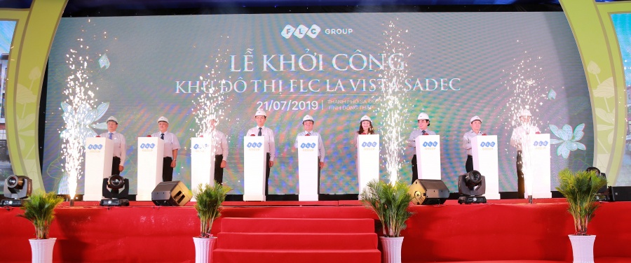 Tập đoàn FLC khởi công khu đô thị hiện đại hàng đầu tại Đồng Tháp tap doan flc khoi cong khu do thi hien dai hang dau tai dong thap