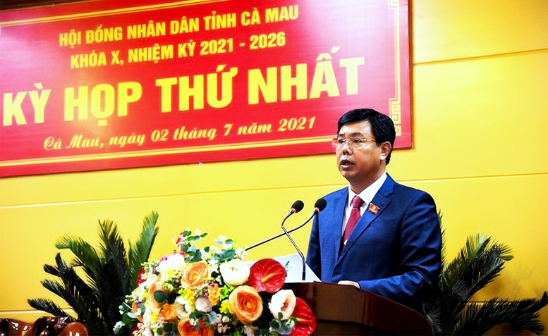 Ông Huỳnh Quốc Việt đắc cử Chủ tịch UBND tỉnh Cà Mau Ông Huỳnh Quốc Việt đắc cử Chủ tịch UBND tỉnh Cà Mau