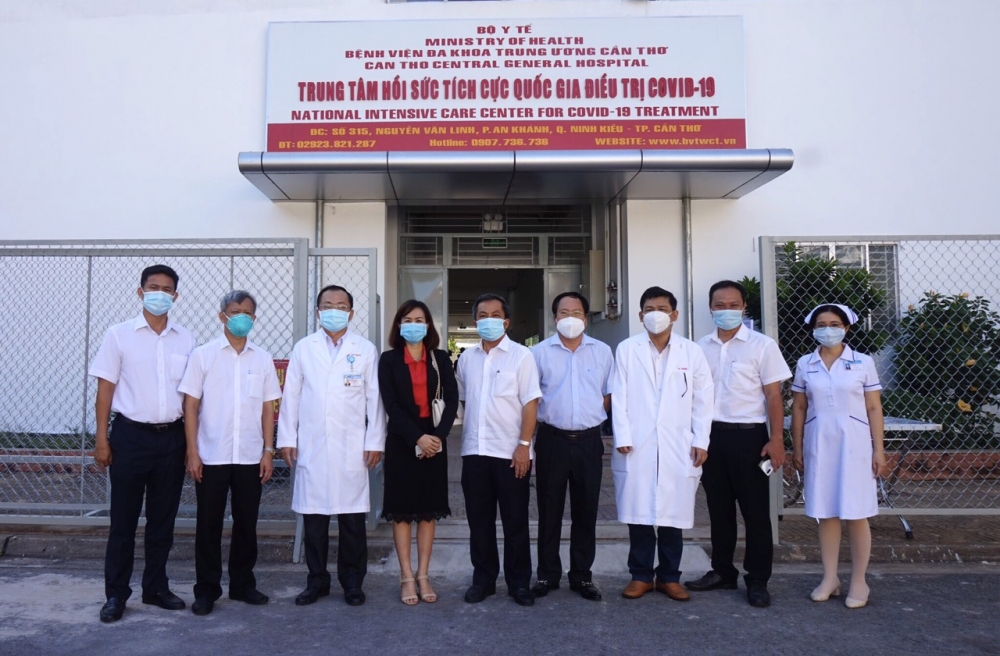 Trung tâm hồi sức quốc gia tại Cần Thơ tiếp nhận bệnh nhân Covid-19 Trung tâm hồi sức quốc gia tại Cần Thơ tiếp nhận bệnh nhân Covid-19