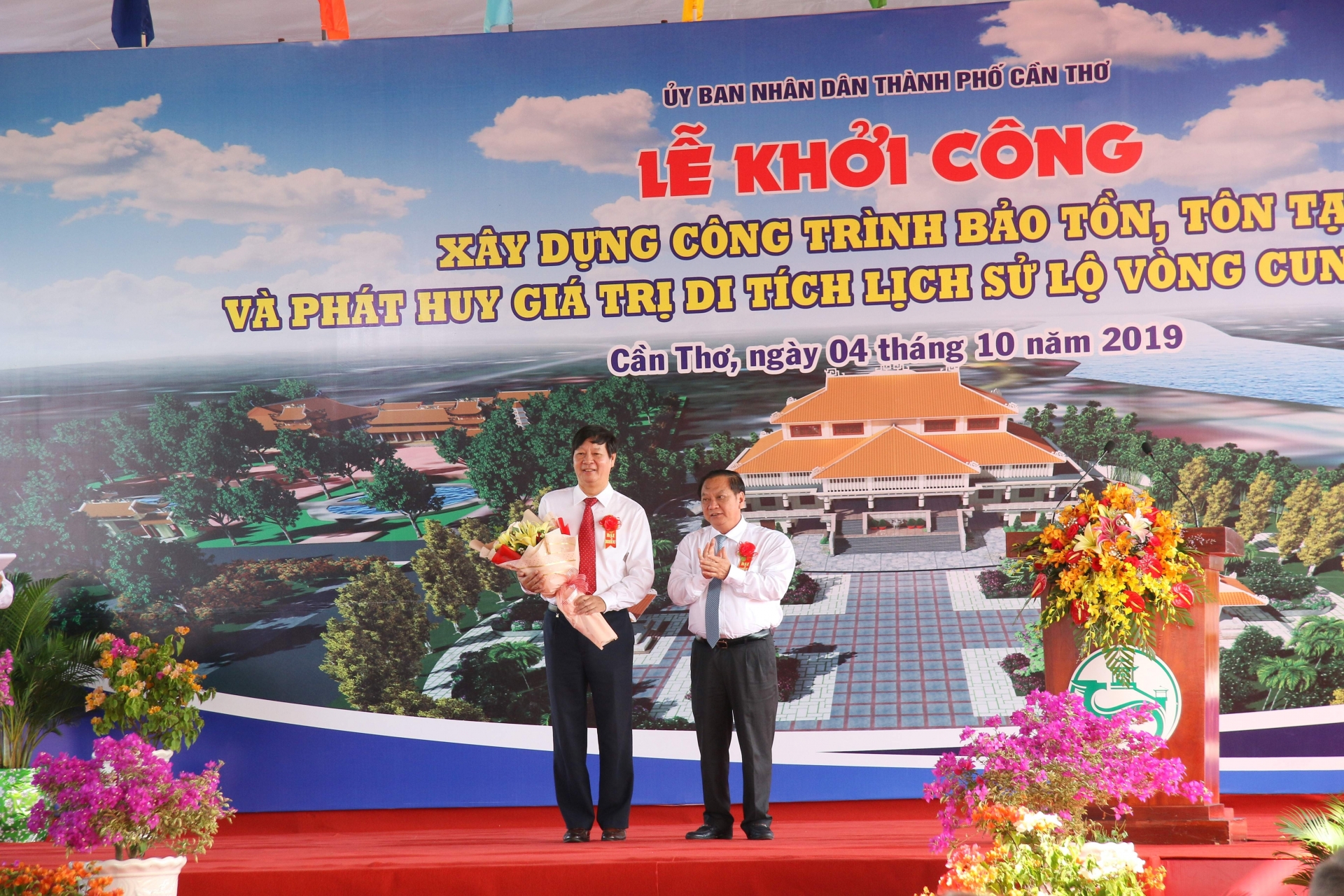 Cần Thơ: Khởi công Khu tưởng niệm Lộ Vòng Cung - “Vành đai lửa” huyền thoại can tho khoi cong khu tuong niem lo vong cung vanh dai lua huyen thoai